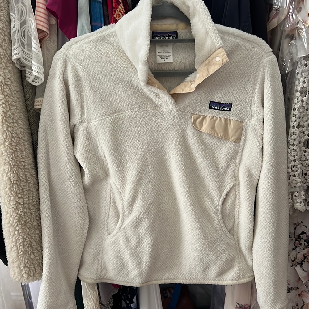 Womens pullover white sweater size small